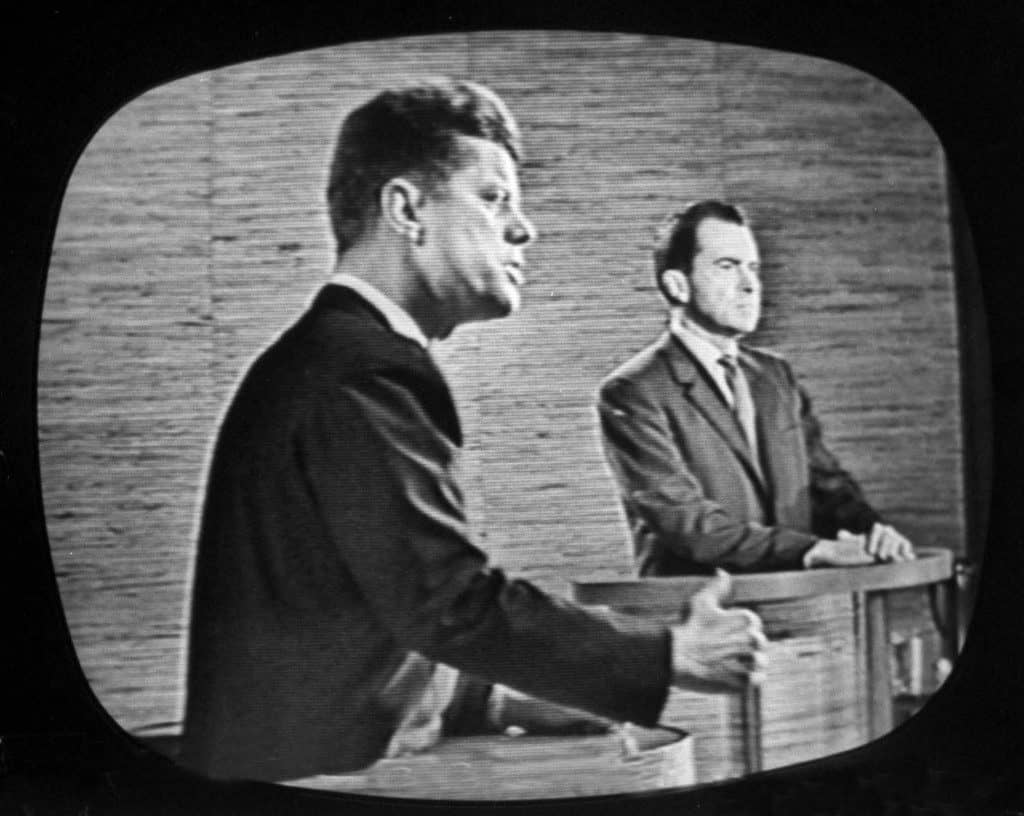 1960 – Kennedy/Nixon debates